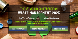 WORLD CONFERENCE on WASTE MANAGEMENT